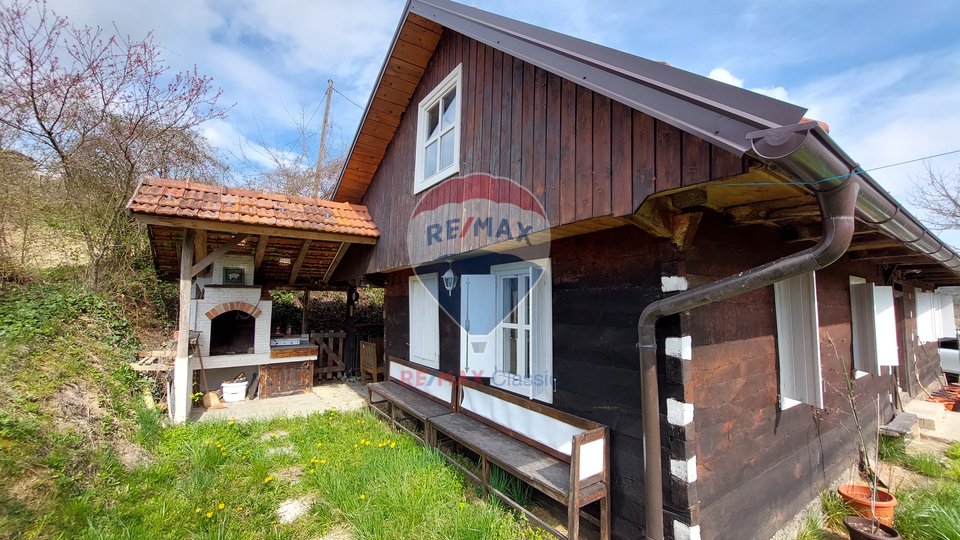 Renovated wooden oak house for sale