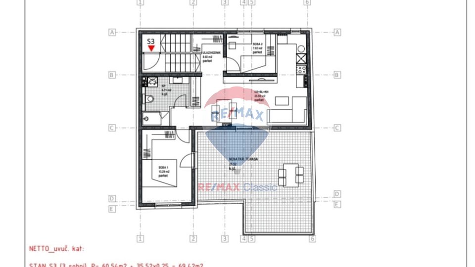 GAJNICE APARTMENT 2ND FLOOR 69.42 M2, NEW BUILDING