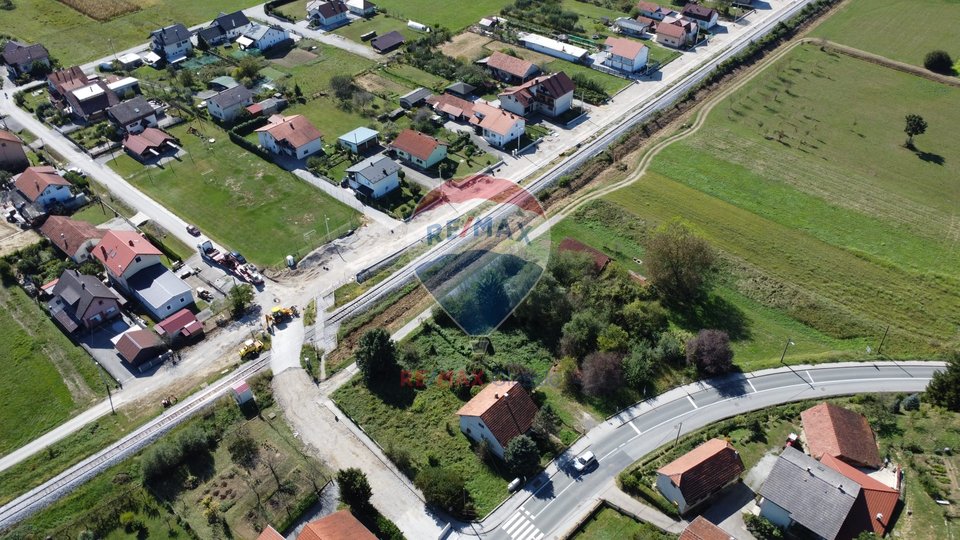 Building plot of 2108 m2 in the village of Lug Zabočki