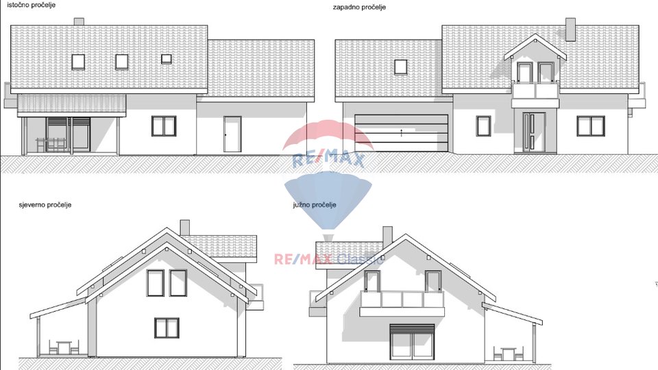 BUILDING LAND 1000 m2, WITH MAIN PROJECT AND BUILDING PERMIT FOR A HOUSE, GUBAŠEVO