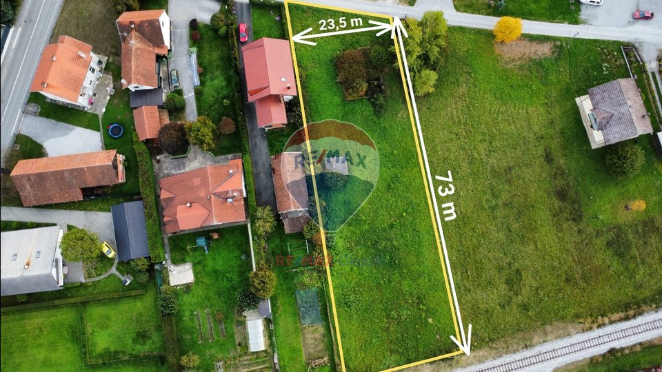 Building plot 400 meters from the center of Donja Stubica