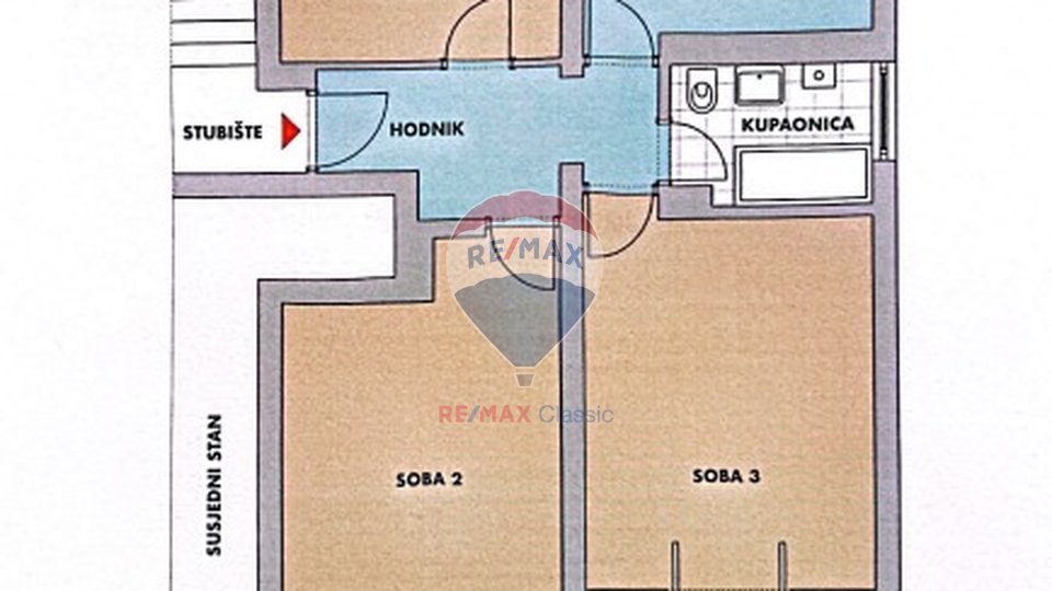 STAN NOVI GOLUBOVEC 2S+DB, 72,77 m2